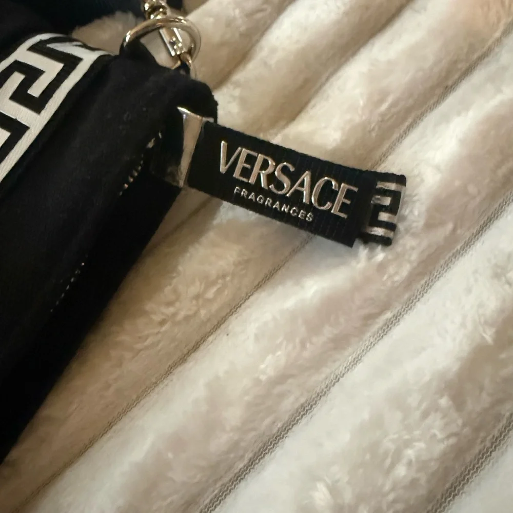 Versace Black and White Messenger Bag - Picture 3 of 3